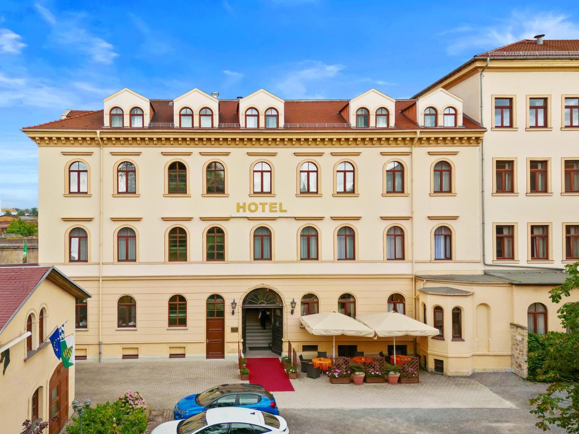 Hotel Bayerischer Hof Дрезден Екстериор снимка